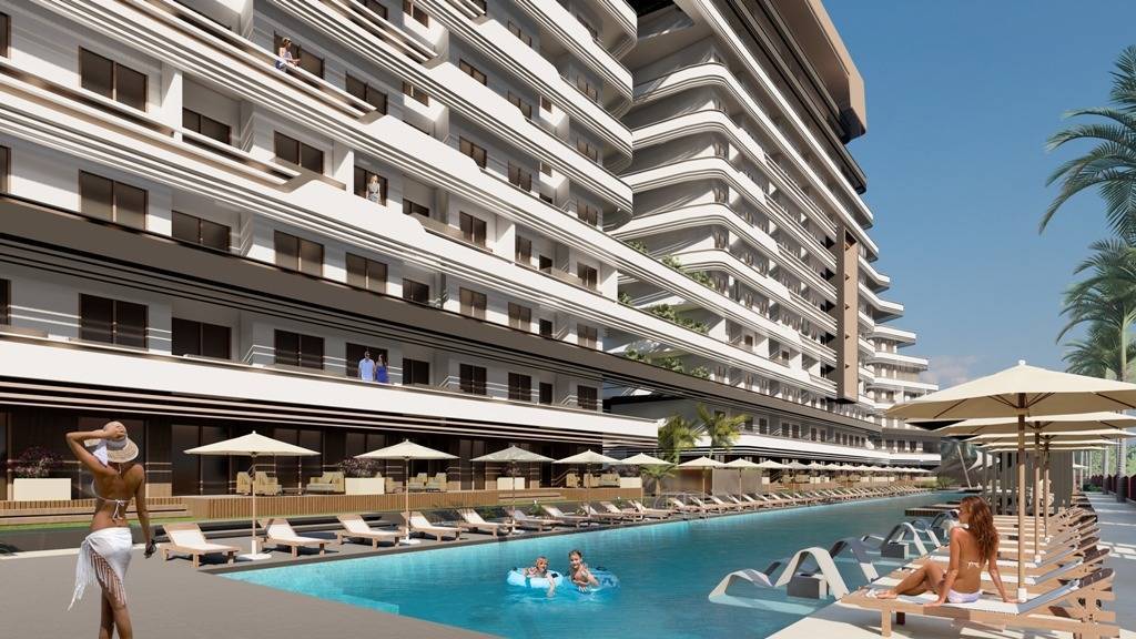 Luxuriöse Neubauwohnungen in Antalya zum Verkauf 