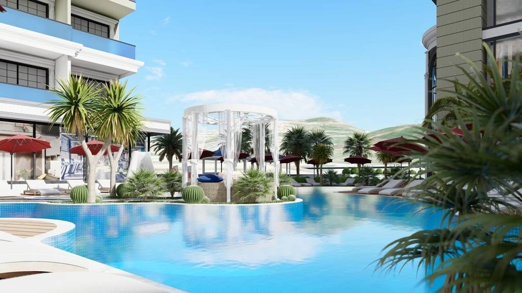 Das neue Apartment Projekt befindet sich im Stadtteil Kargicak, am Stadtrand von Alanya