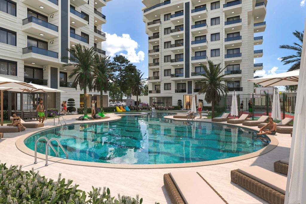 New build apartments in Alanya - Gazipaşa 