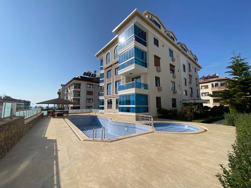 Zariadený apartmán 350 m od pláže, Alanya - Kestel