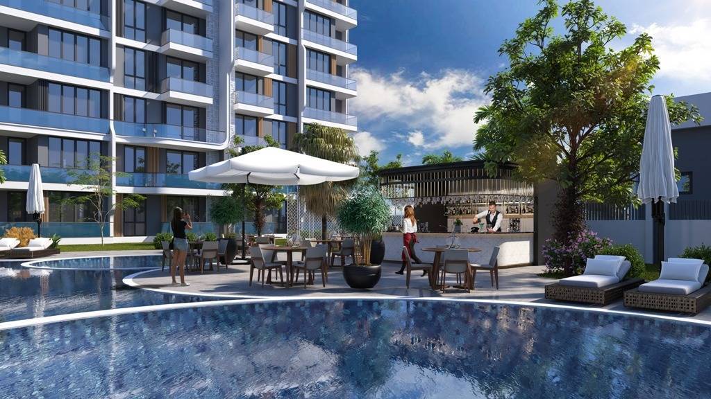 New apartments under construction, quiet location Antalya - Altıntaş