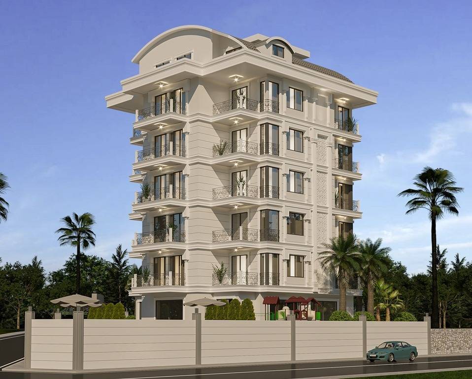 New apartments under construction with many activities Alanya - Avsallar 