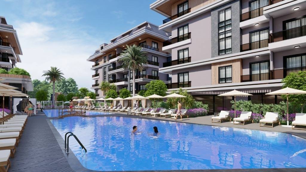 Turecko - nové byty vo výstavbe Alanya - Oba