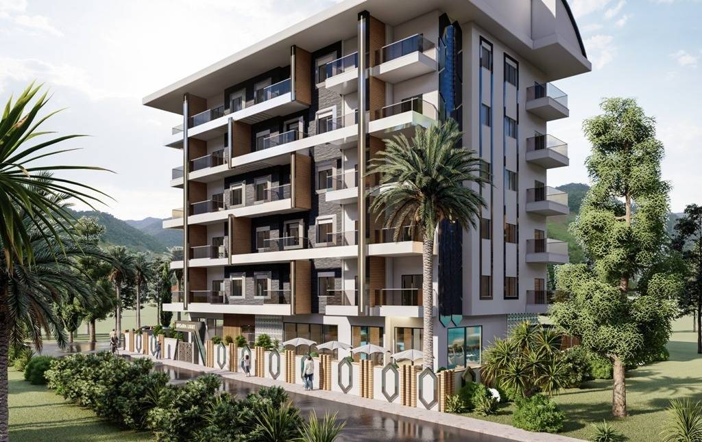 Apartments in new building for sale Mahmutlar - good price 
