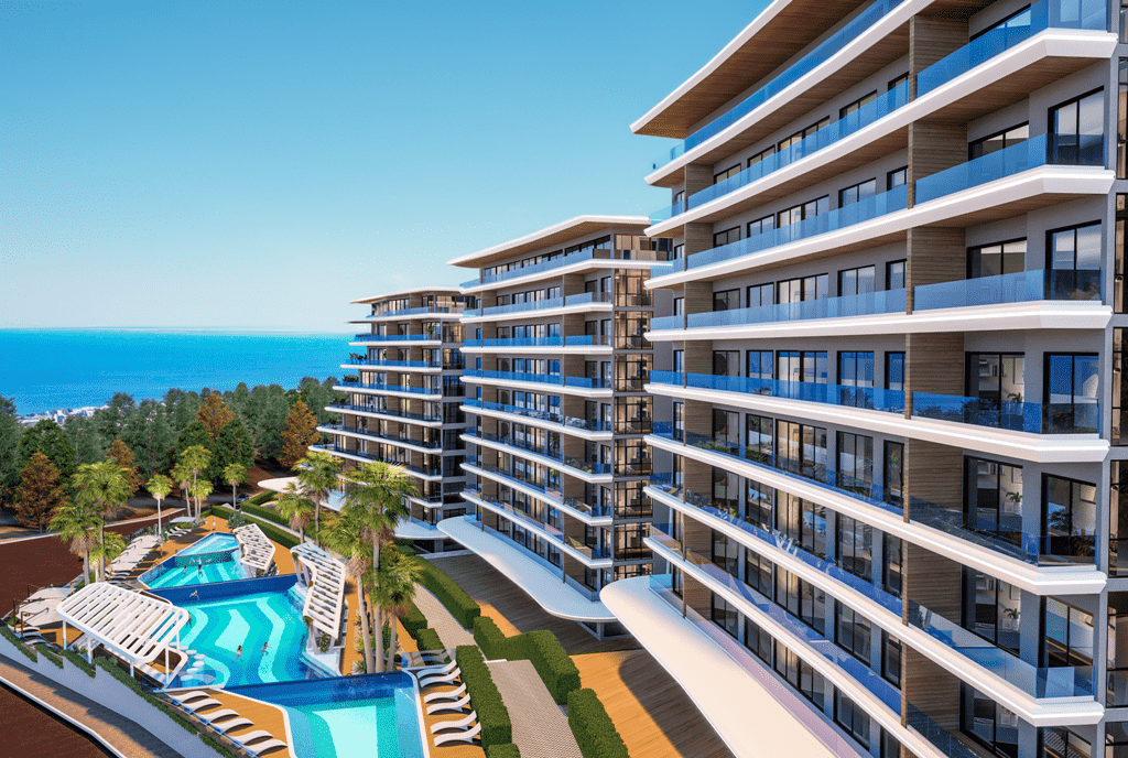 We offer apartments for sale in the luxury complex Turkey Alanya Kargıcak