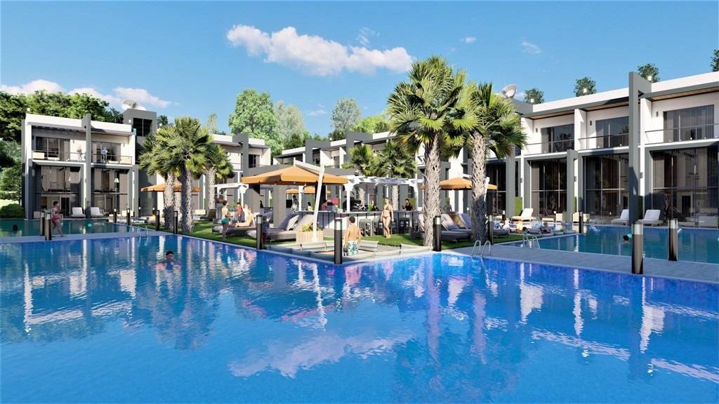 Nové luxusné byty vo výstavbe časť Iskele, Severný Cyprus