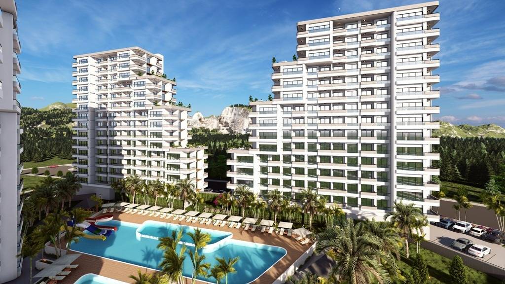 Bývanie pri mori - hotové byty v Tece, Mersin