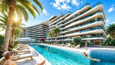 Luxusné byty na predaj v Turecku v blízkosti letiska Antalya