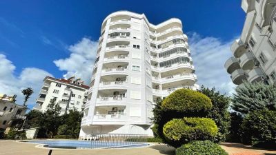 Plne zariadený 2+1 byt s výhľadom na more Alanya Tosmur