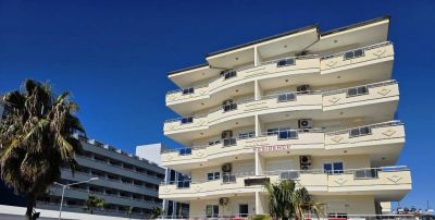 Zariadený trojizbový byt s výhľadom na more Alanya Konaklı Turecko