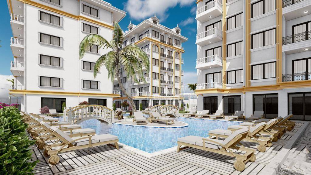 Byty v centre mesta Alanya - vynikajúca poloha a dobrá cena 