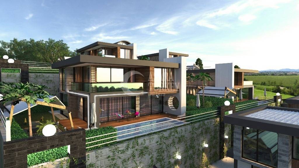 Vila pri Stredozemnom mori Alanya Kargicak - vlastná sauna a bazén