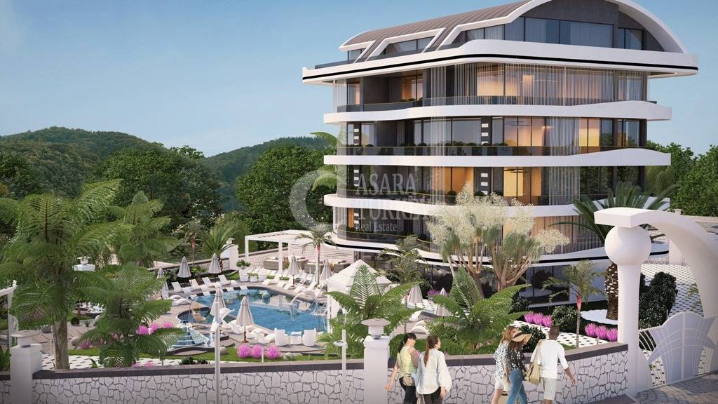 Luxusné byty v Turecku pri mori, lokalizované v časti Alanya - Kargıcak