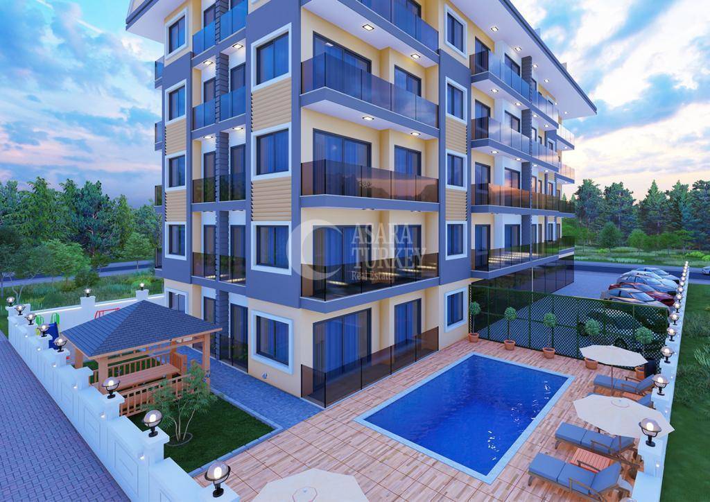 Apartmány vo výstavbe len 150 metrov od pláže, Alanya - centrum