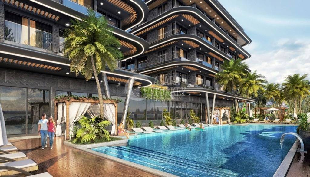 Nové byty vo výstavbe na predaj v Turecku, Alanya - Hasbahçe
