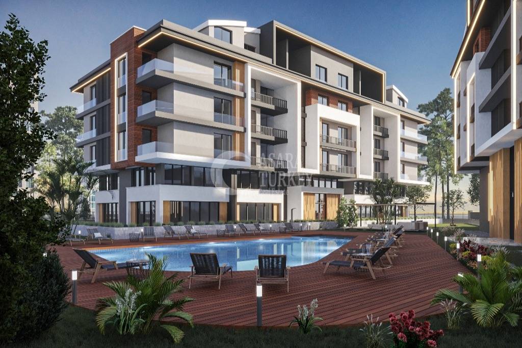 Novostavba bytov na predaj - Antalya pláž Konyaaltı