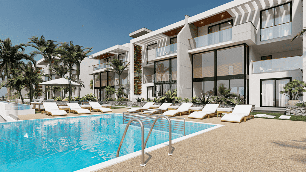 Luxusné nehnuteľnosti na predaj pri mori Esentepe - Cyprus