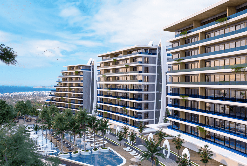 Nový luxusný rezidenčný komplex pri mori Alanya - Kargıcak Turecko